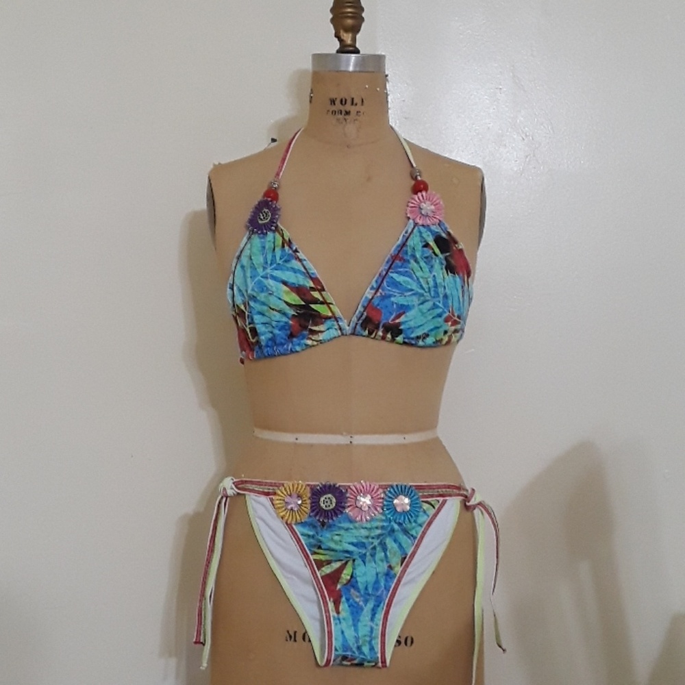 Two piece bathing suit